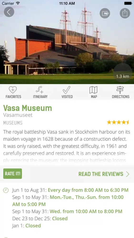 Скриншоты Stockholm Travel Guide (with Offline Maps) - mTrip