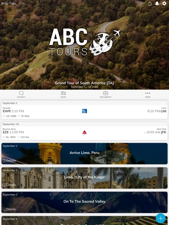 Capturas de pantalla de Trip Agent Travel Assistant iPad 