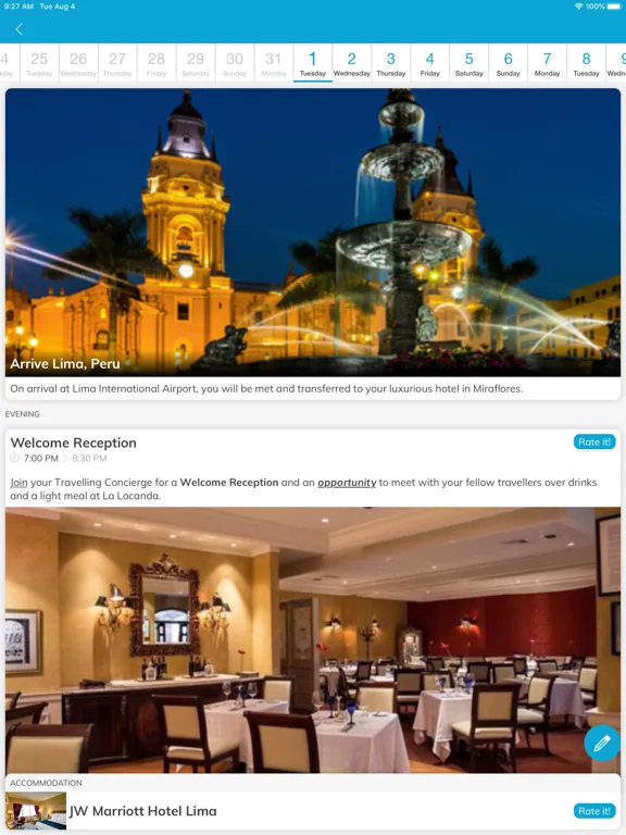 Capturas de pantalla de Trip Agent Travel Assistant iPad 