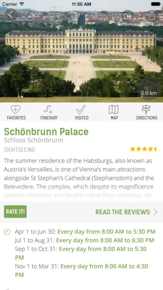 Vienna Travel Guide (with Offline Maps) - mTrip Screenshots