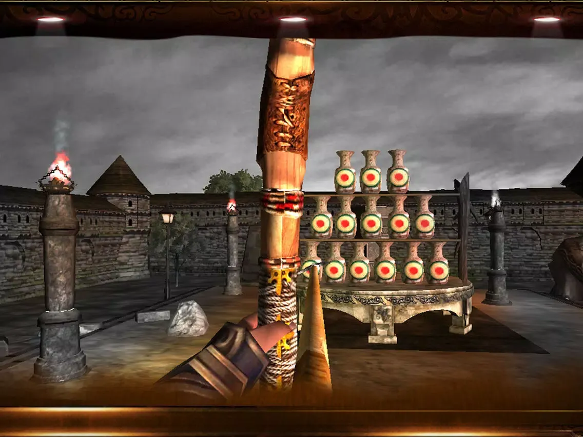 Capturas de tela do Archery 3D - Be a Bowman in real Bow and Arrow Outdoor Tournament iPad 