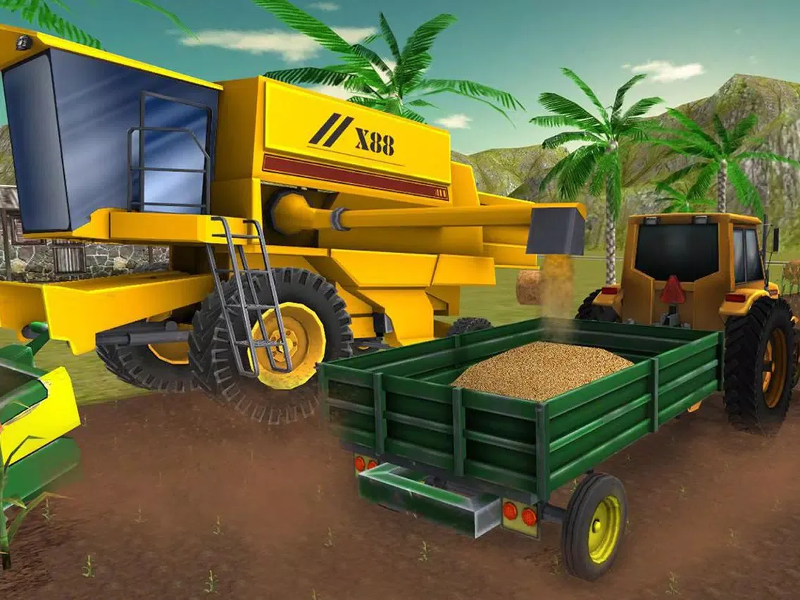 Farming Simulator Farmers Crop Harvest Tractor Trucks Drive Game iPad  スクリーンショット