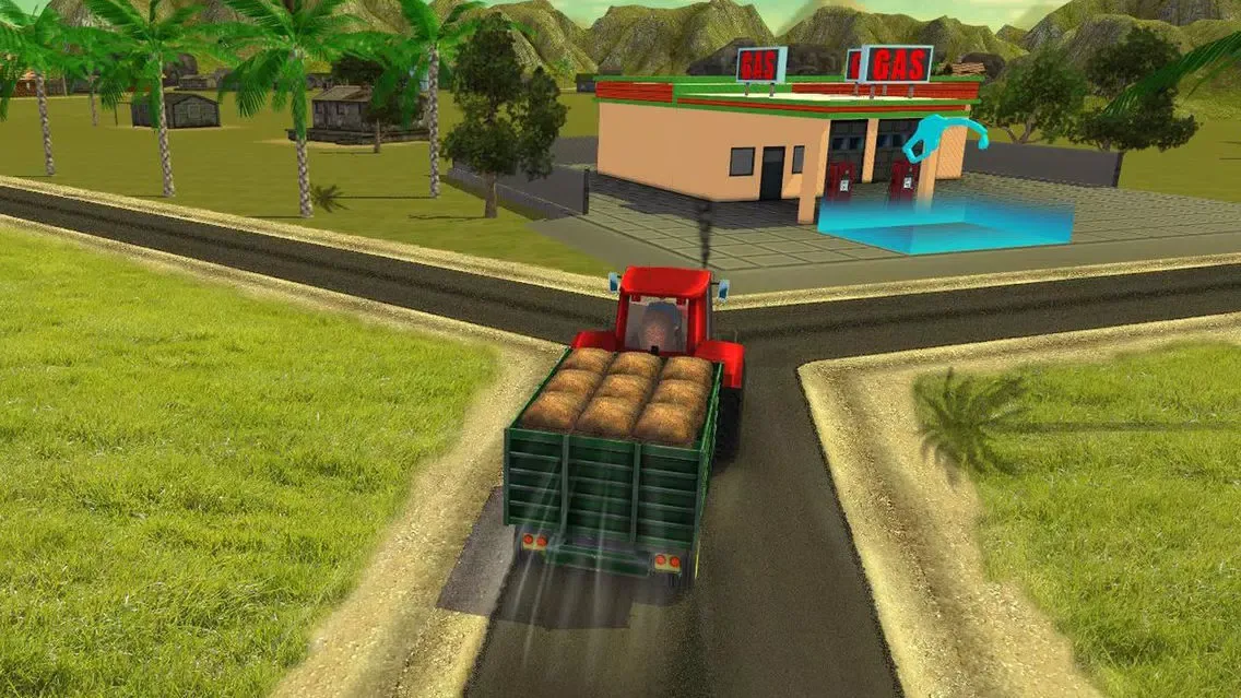 Farming Simulator Farmers Crop Harvest Tractor Trucks Drive Game スクリーンショット