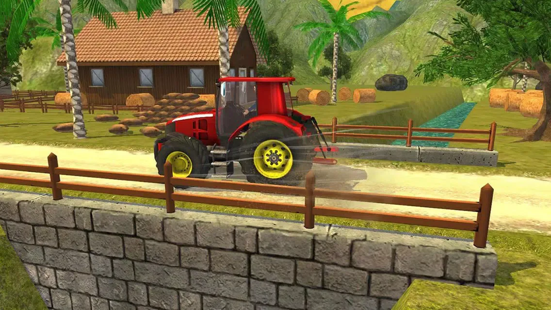 Farming Simulator Farmers Crop Harvest Tractor Trucks Drive Game スクリーンショット