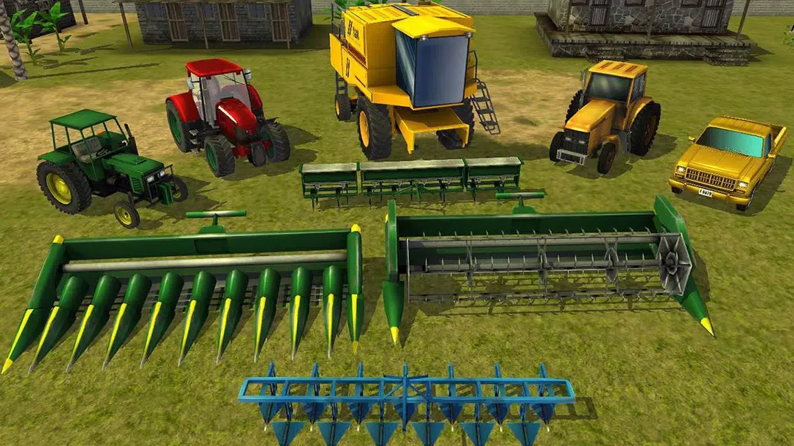 Farming Simulator Farmers Crop Harvest Tractor Trucks Drive Game スクリーンショット