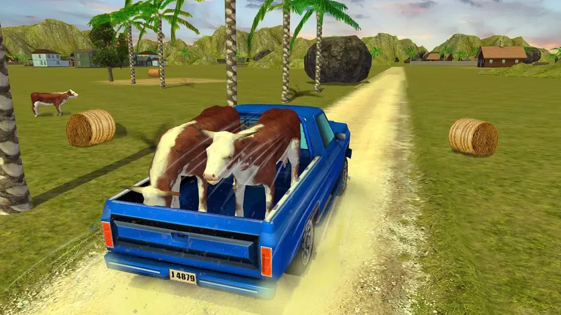 Farming Simulator Farmers Crop Harvest Tractor Trucks Drive Game スクリーンショット