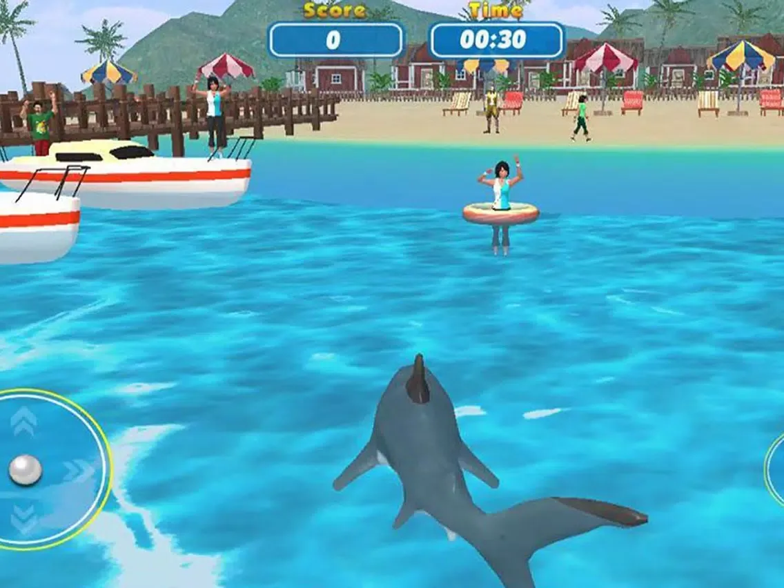 Скриншоты Angry Shark Revenge-Dangerous Seaworld Creature Human Eater Game iPad 