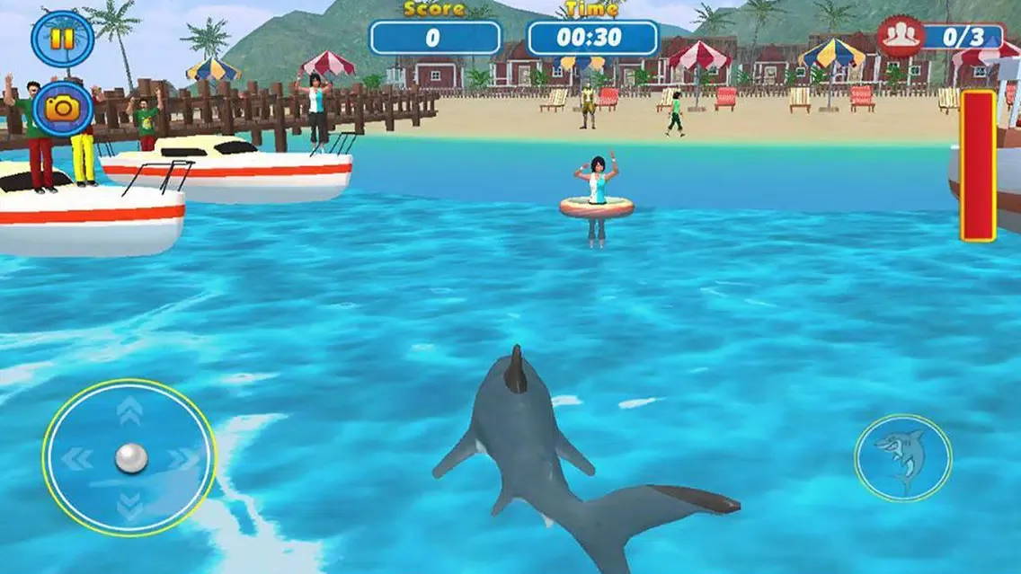 Скриншоты Angry Shark Revenge-Dangerous Seaworld Creature Human Eater Game