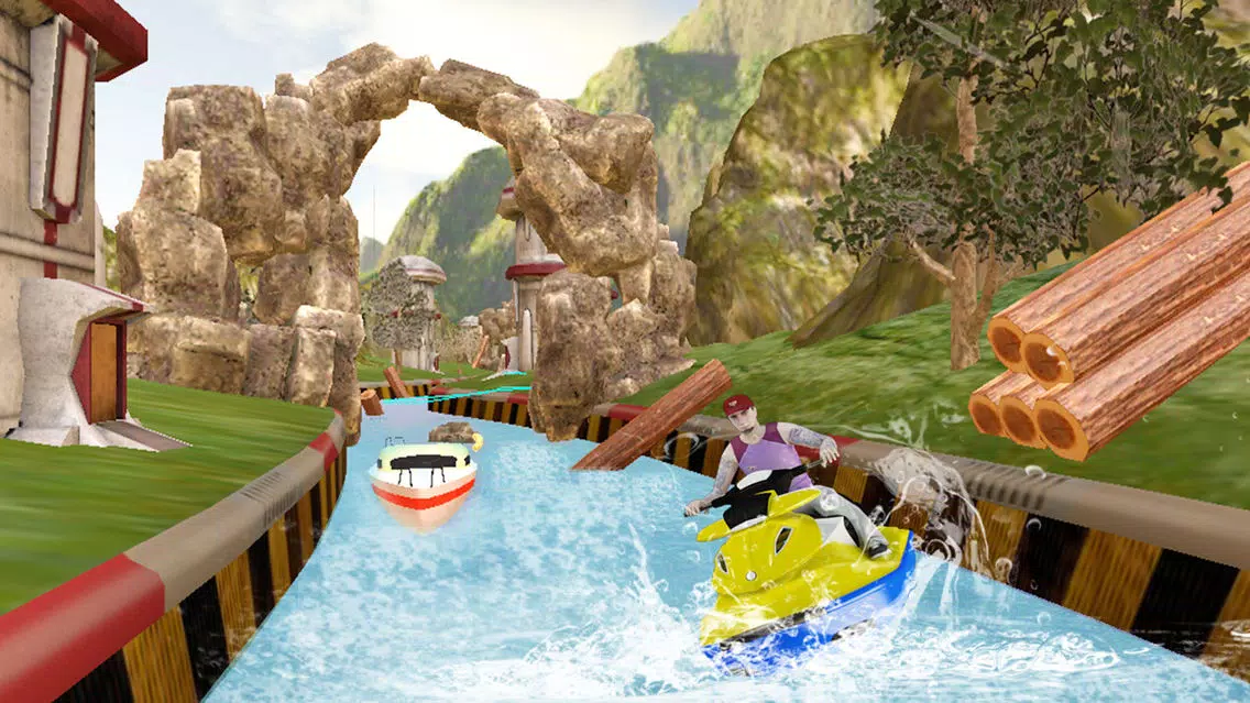 ภาพหน้าจอของ Jetski Wave Surfer Extreme Hydro Racing Championship Unlimited