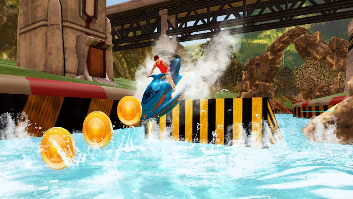 ภาพหน้าจอของ Jetski Wave Surfer Extreme Hydro Racing Championship Unlimited