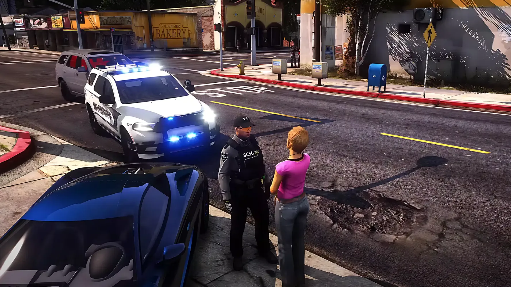 Tangkapan layar Police Car Simulator Game 2024