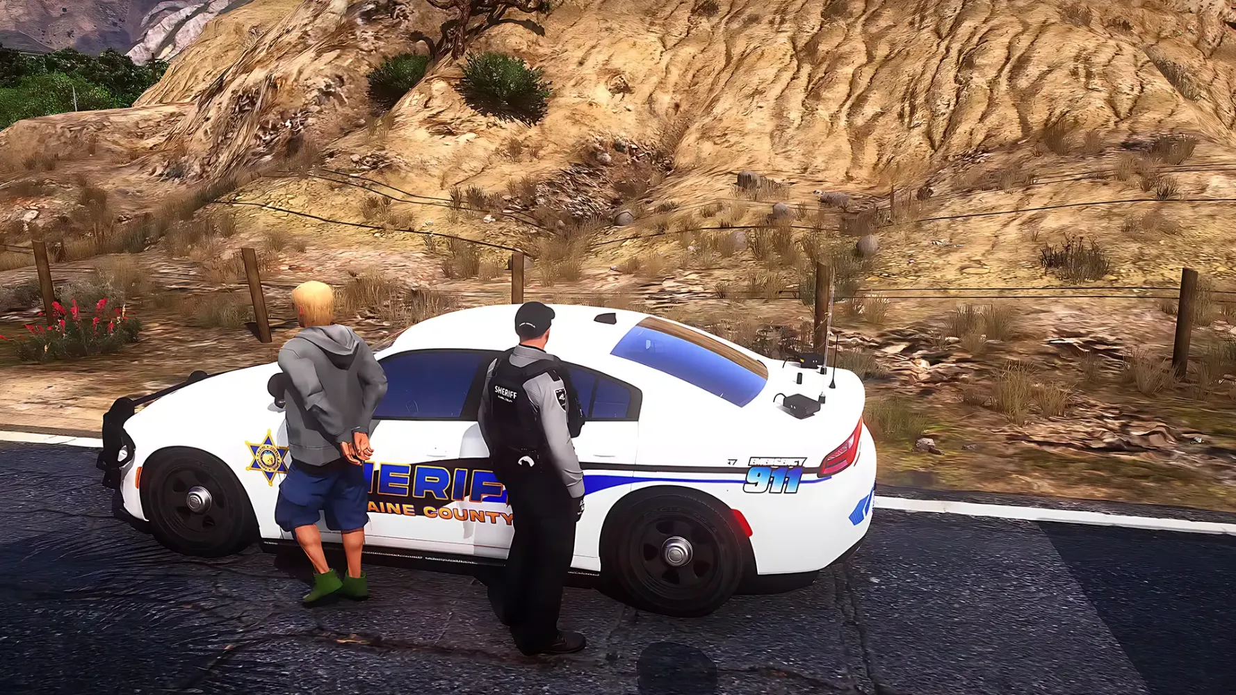 Tangkapan layar Police Car Simulator Game 2024