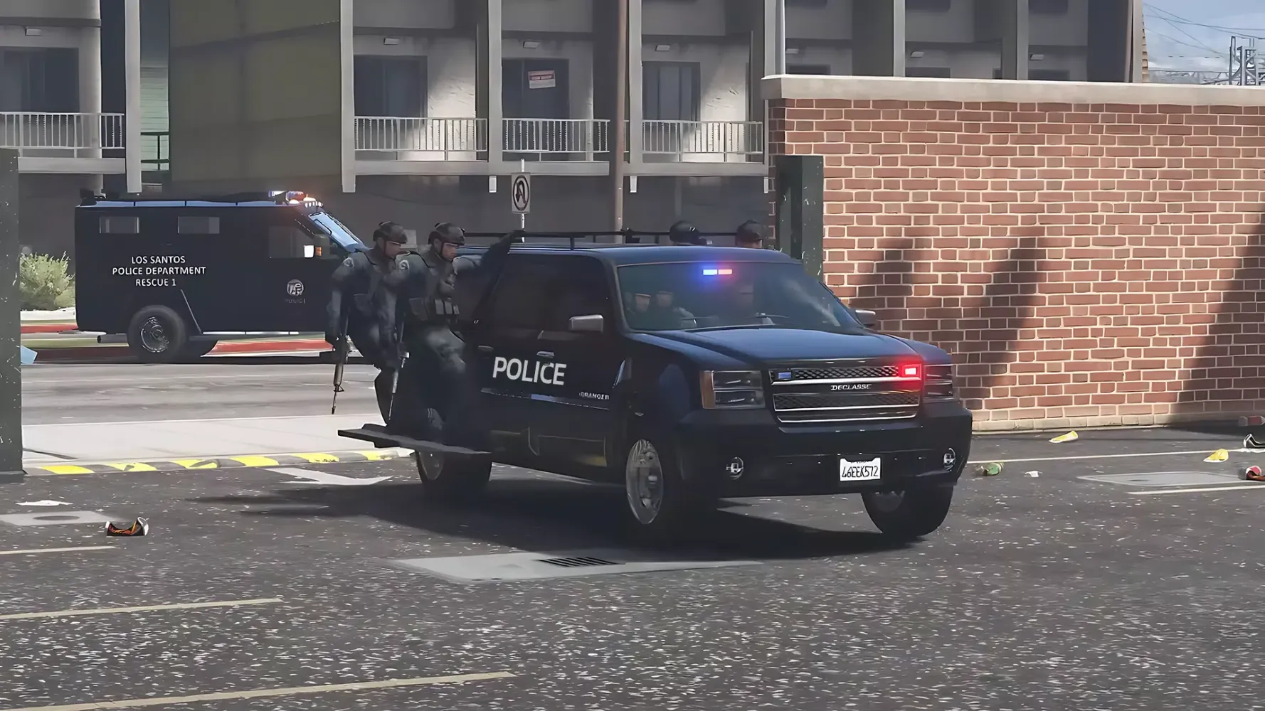 Tangkapan layar Police Car Simulator Game 2024