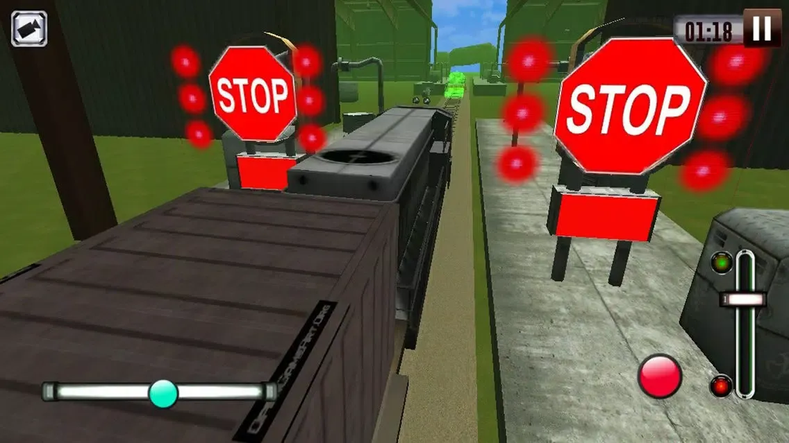 ภาพหน้าจอของ Steam Trains Drive Speed Cargo Transport Train Engine Rails Game