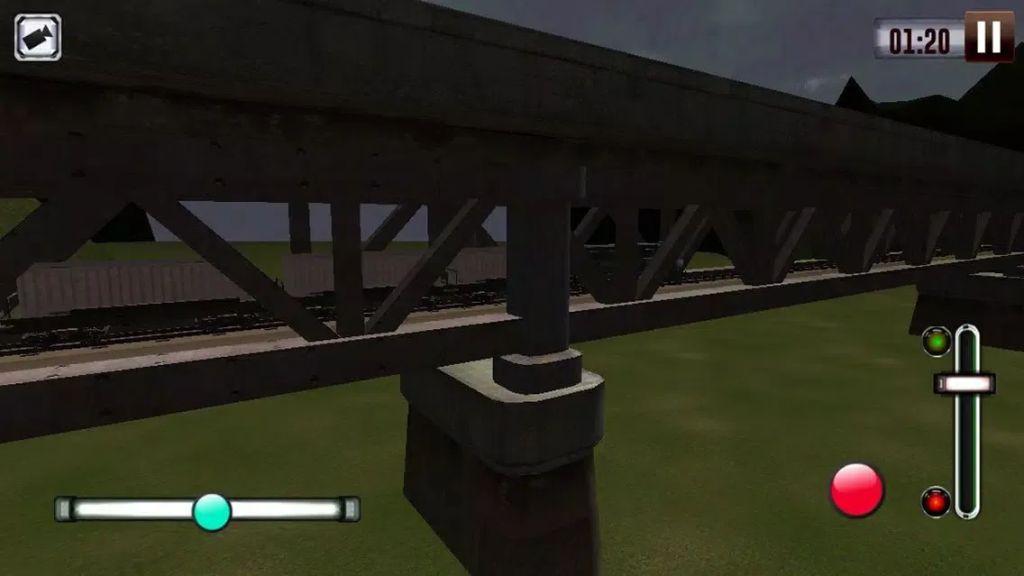 ภาพหน้าจอของ Steam Trains Drive Speed Cargo Transport Train Engine Rails Game