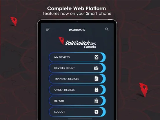 VoltSwitch GPS Canada iPad 应用截图
