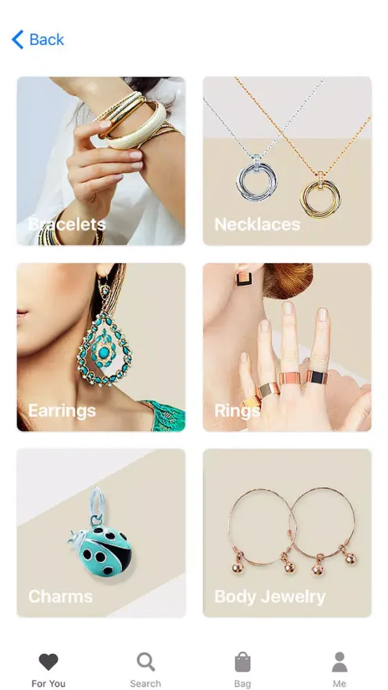 Hebe & Kali | Shop Jewelry & Accessories Screenshots