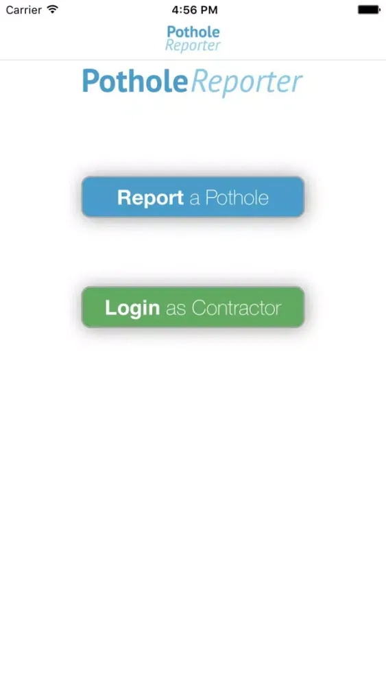 Pothole Reporter سکرین شاٹس