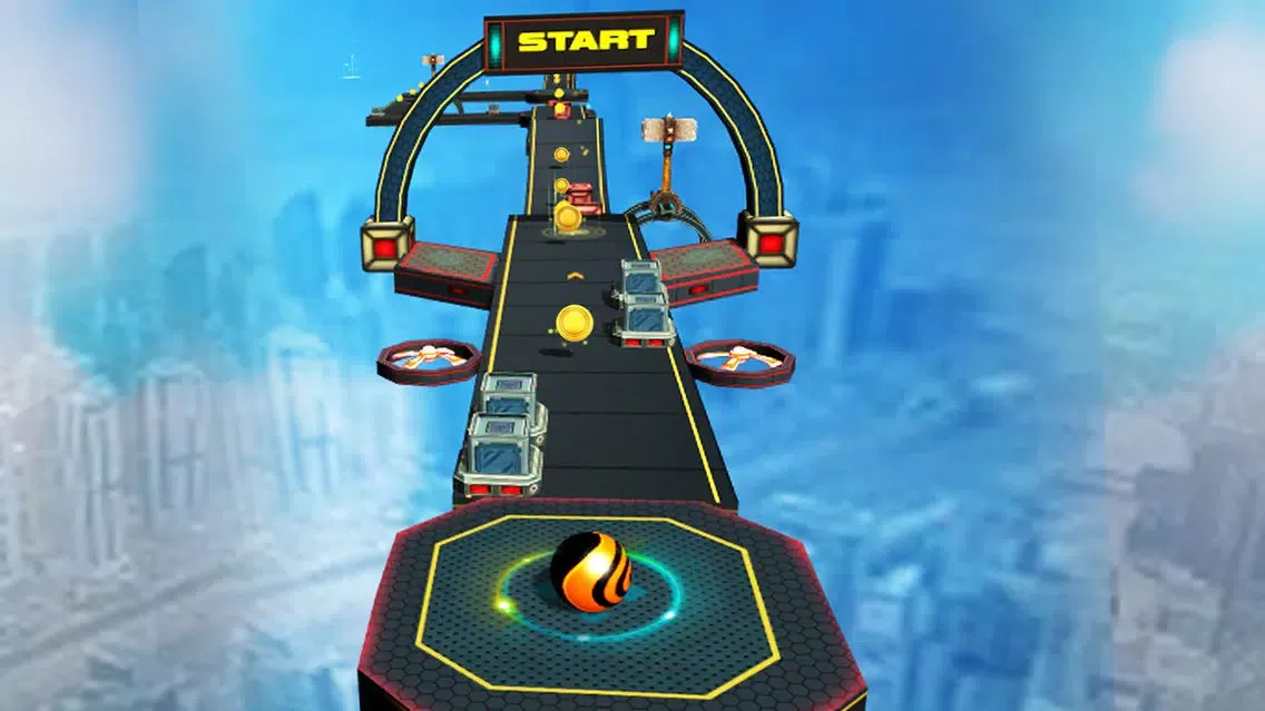 Capturas de pantalla de Ball Trails Game - Gravity Rolling 3D