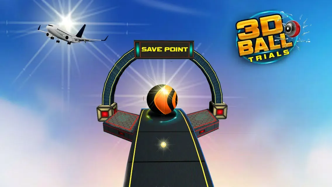 Capturas de pantalla de Ball Trails Game - Gravity Rolling 3D
