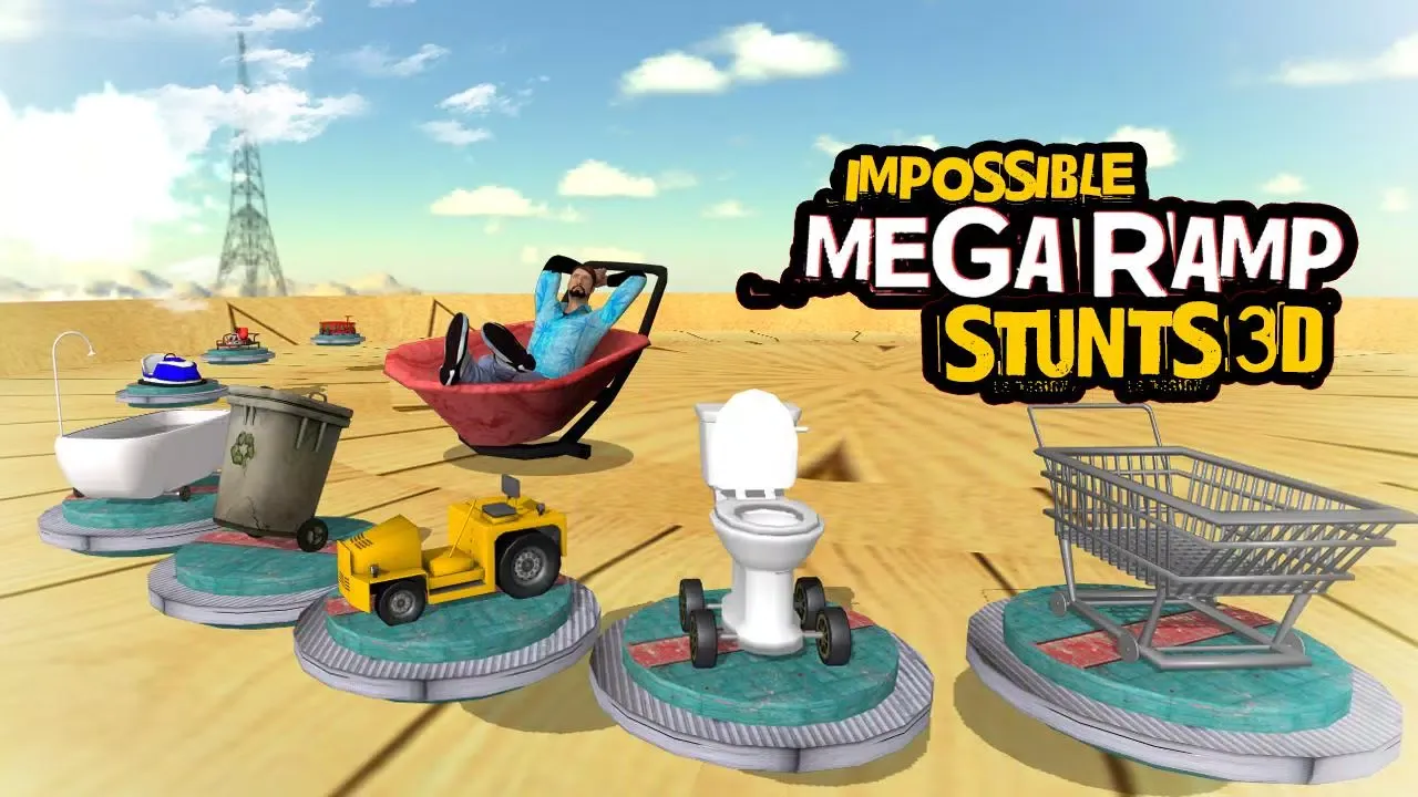 Impossible Mega Ramp Stunts 3D Screenshots