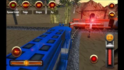 Tangkapan layar Train racing 3D 2 player