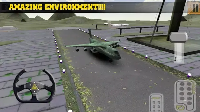 Screenshot di Airplane Pilot Driving Test