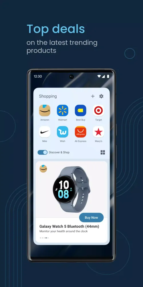 Zrzuty ekranu Shopping Folder