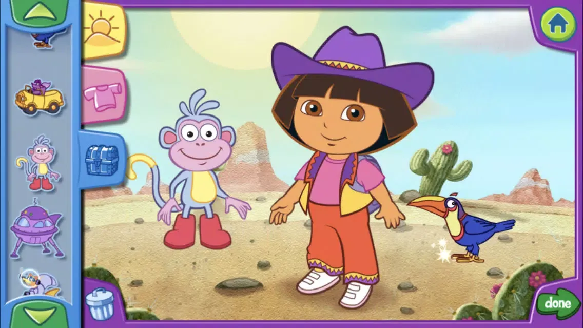 Dora's Dress-Up Adventures! سکرین شاٹس