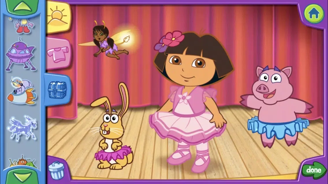 Dora's Dress-Up Adventures! سکرین شاٹس