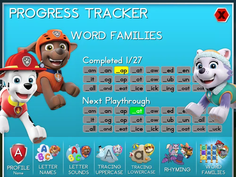 صور Paw Patrol: Alphabet Learning iPad 
