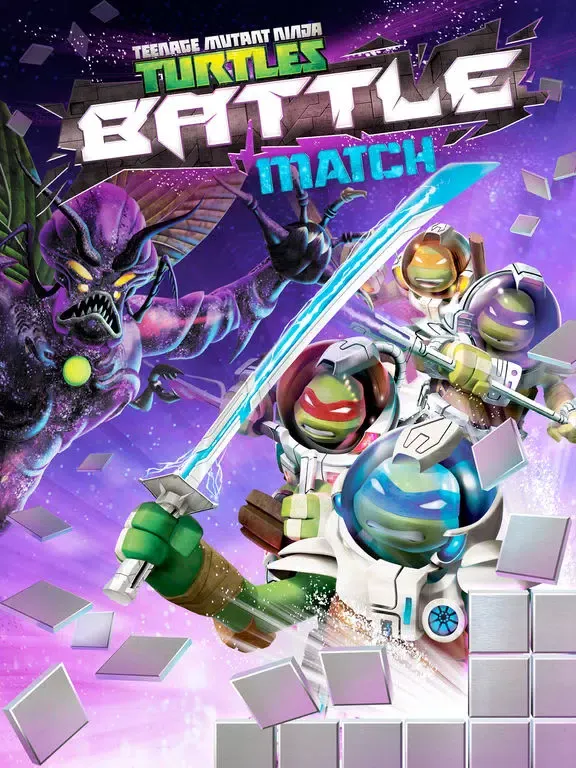 Teenage Mutant Ninja Turtles: Battle Match Game iPad 应用截图