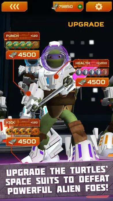 Teenage Mutant Ninja Turtles: Battle Match Game应用截图