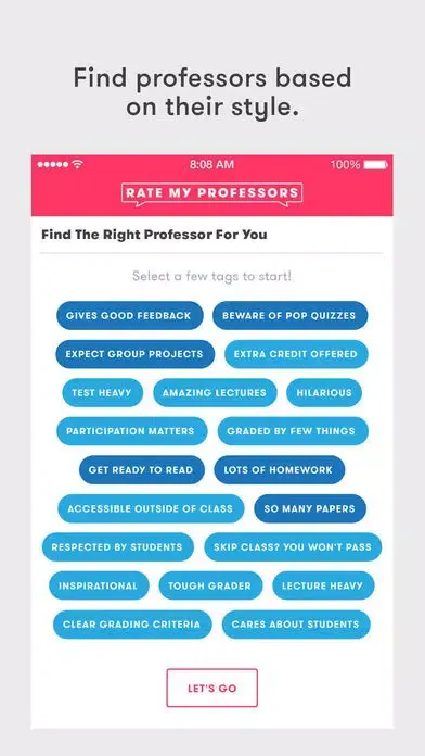 Rate My Professors スクリーンショット