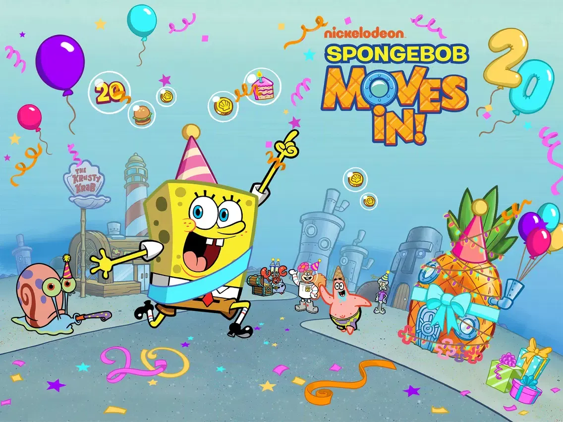 Zrzuty ekranu SpongeBob Moves In iPad 