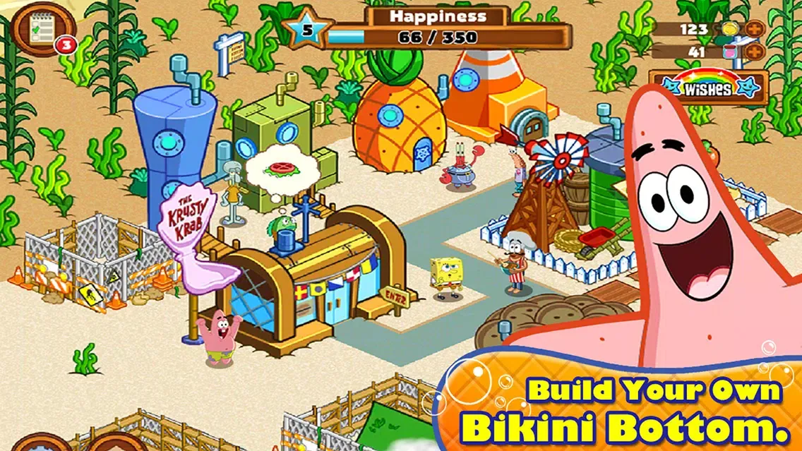 Zrzuty ekranu SpongeBob Moves In