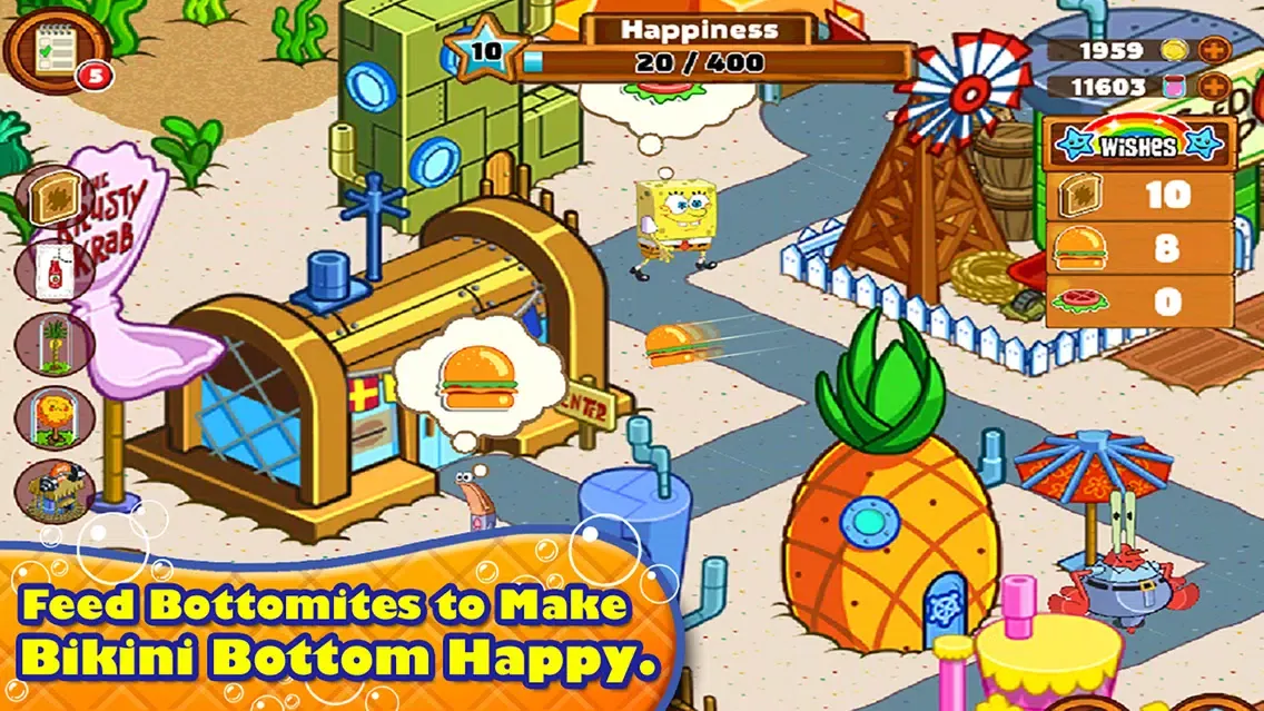 Zrzuty ekranu SpongeBob Moves In