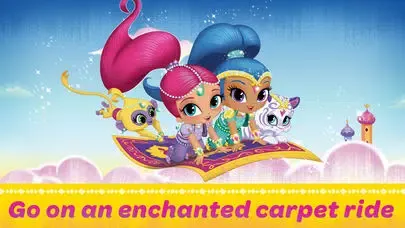 ภาพหน้าจอของ Shimmer and Shine: Enchanted Carpet Ride Game
