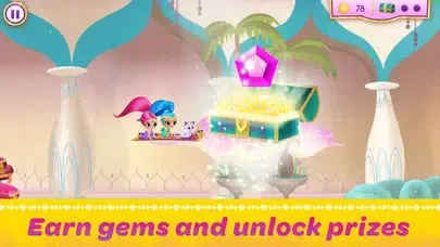 ภาพหน้าจอของ Shimmer and Shine: Enchanted Carpet Ride Game