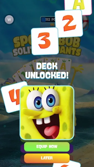 SpongeBob SolitairePants سکرین شاٹس