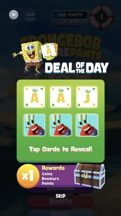 SpongeBob SolitairePants سکرین شاٹس