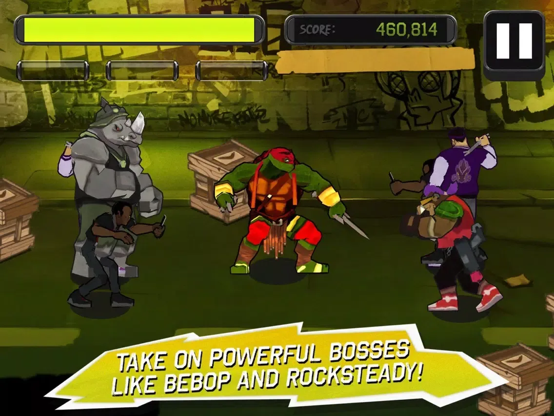 Screenshot di TMNT: Brothers Unite iPad 