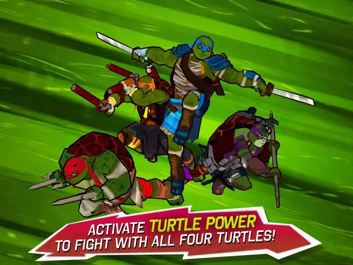 Screenshot di TMNT: Brothers Unite iPad 