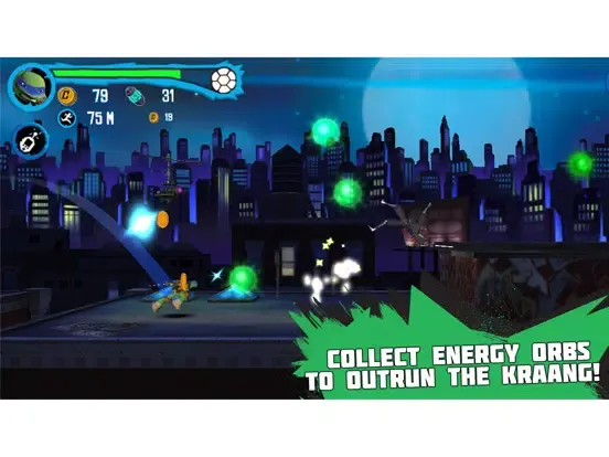 تصاویر Teenage Mutant Ninja Turtles: Rooftop Run iPad 