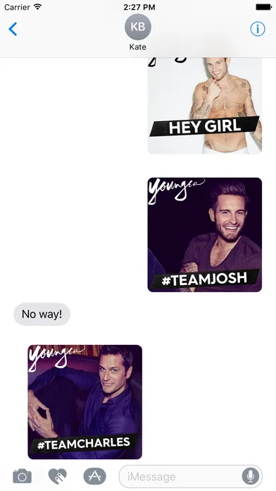 ภาพหน้าจอของ Younger Stickers - TV Land