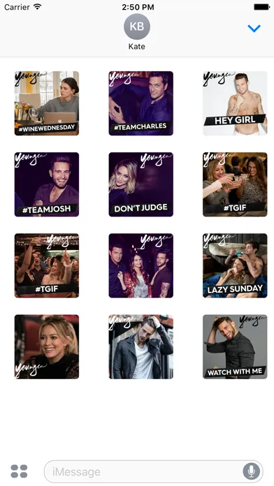 ภาพหน้าจอของ Younger Stickers - TV Land