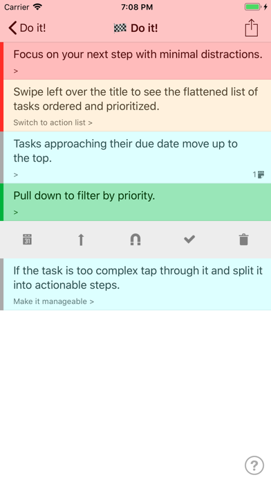 Manageable: Nested ToDo Lists应用截图