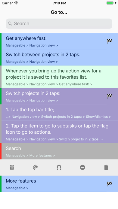 Manageable: Nested ToDo Lists应用截图
