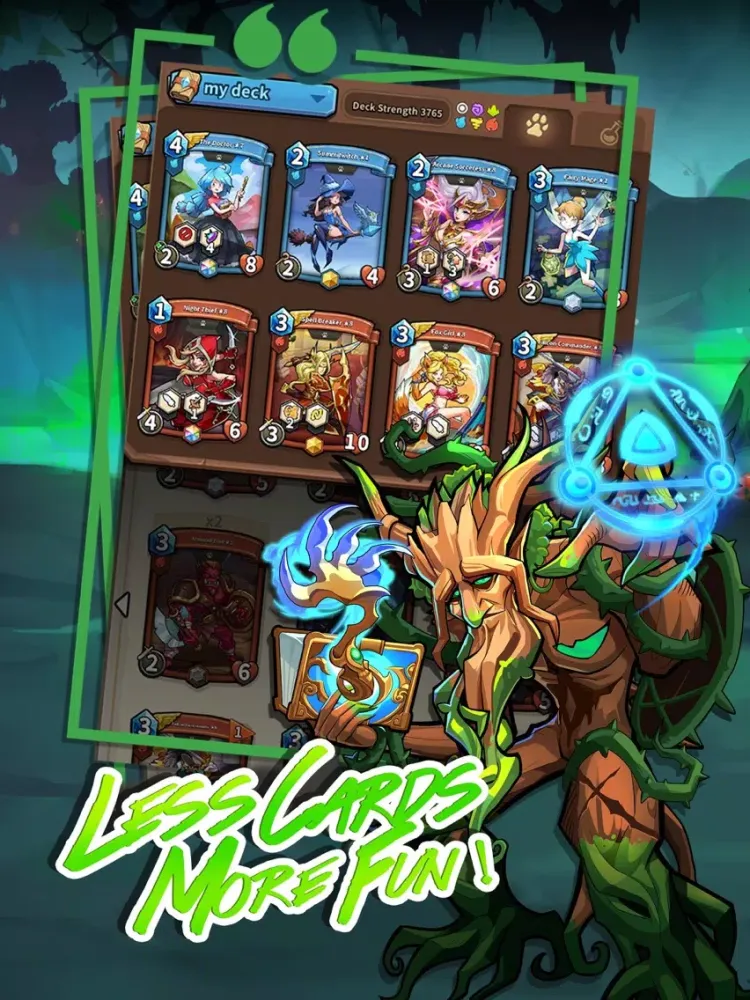 Tangkapan skrin Card Monsters: 3 Minute Duels iPad 