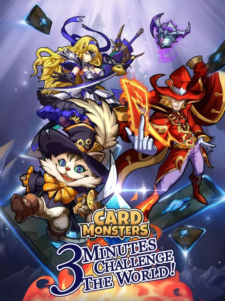 Tangkapan skrin Card Monsters: 3 Minute Duels iPad 
